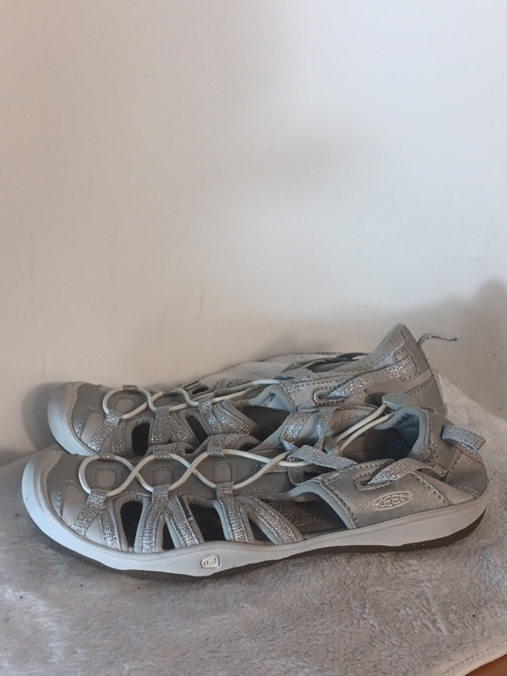 Keen Girl's Silver Grey Outdoor Sport Sandals